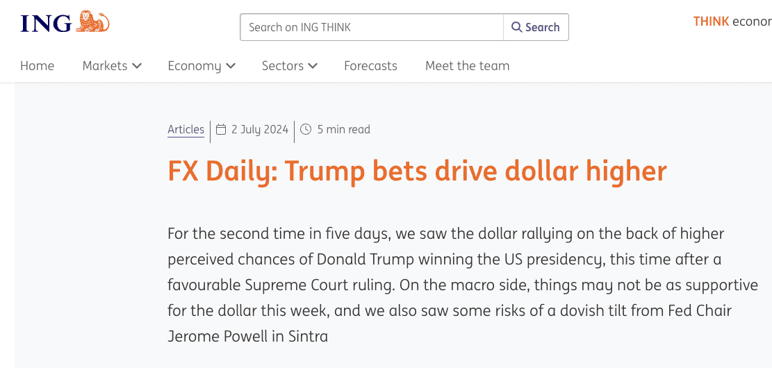 FX-Daily-Trump-bets-drive-dollar-higher